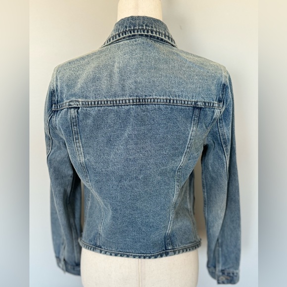 Blank NYC | Davey Raw Hem Denim Jacket | Small - Picture 3 of 7